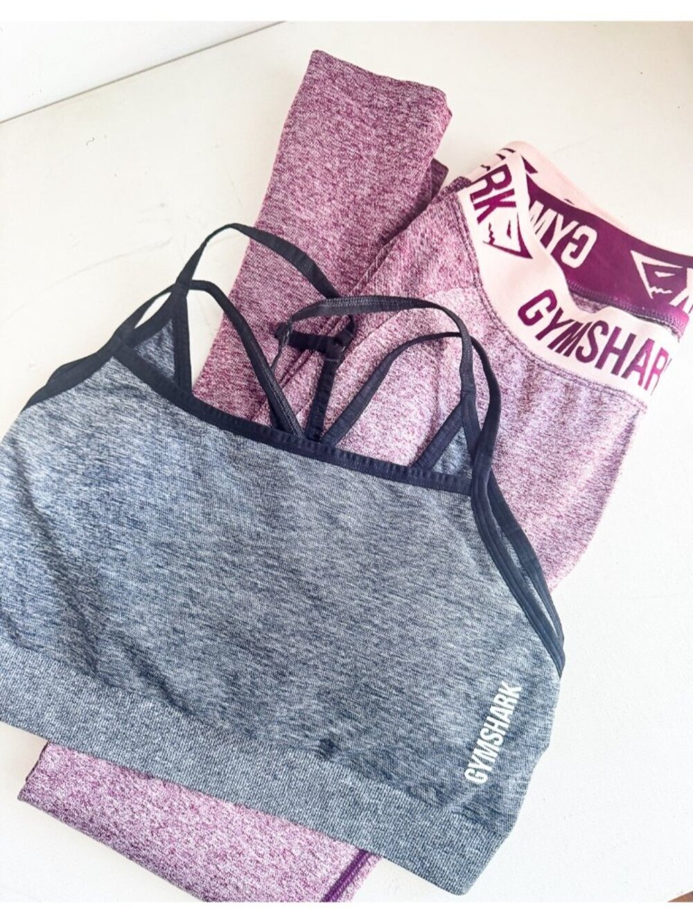 GYMSHARK 2 PIECE Sports Bra+ Leggings Set L